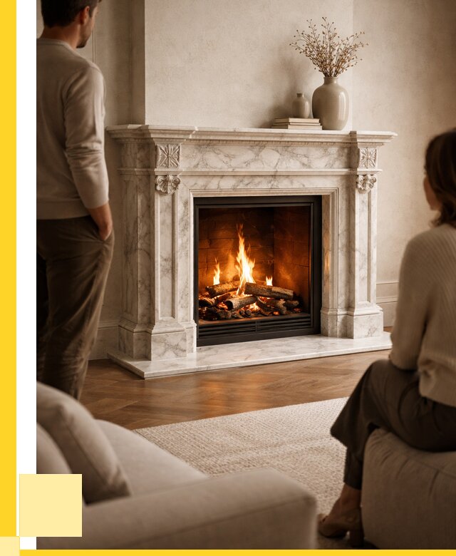 Мраморные камины под ключ в Кисловодске от 267350 р. | ЭриданКсл