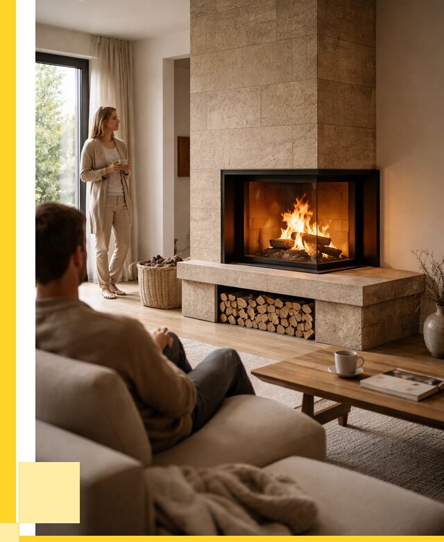 Угловые камины из кирпича установка в Кисловодске от 160410 р. ЭриданКсл