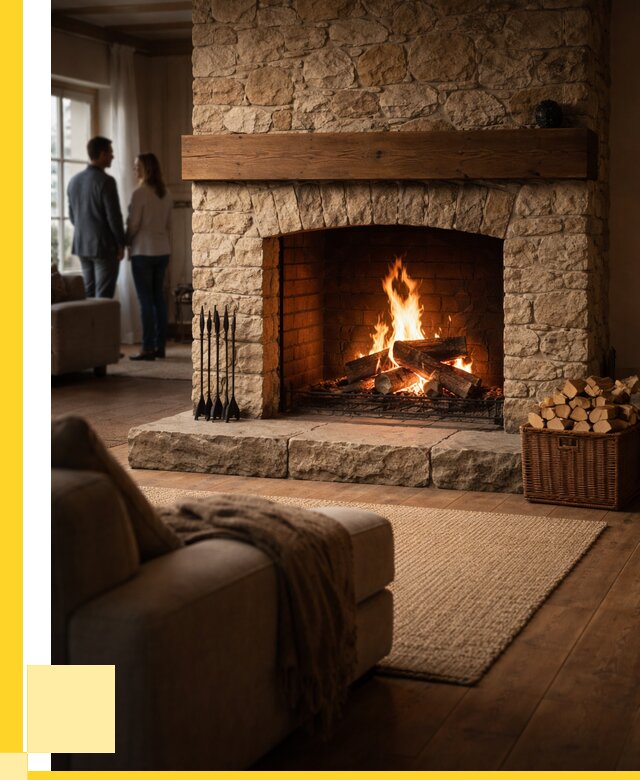 Открытые камины под ключ в Кисловодске от 160410 р. ЭриданКсл