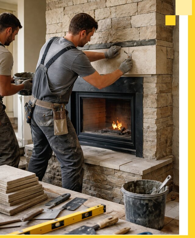 Проектирование и установка открытых каминов в Кисловодске