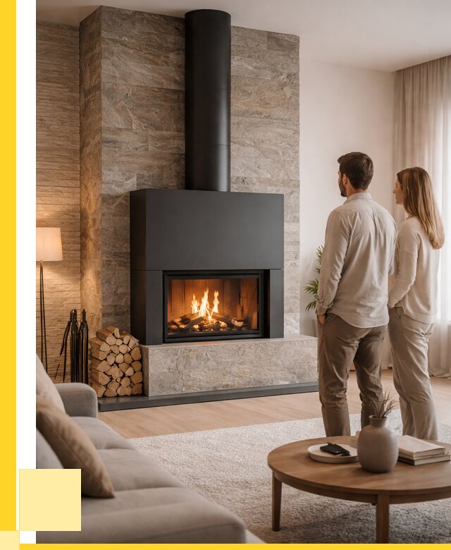 Закрытые камины под ключ в Кисловодске от 128328 р., ЭриданКсл