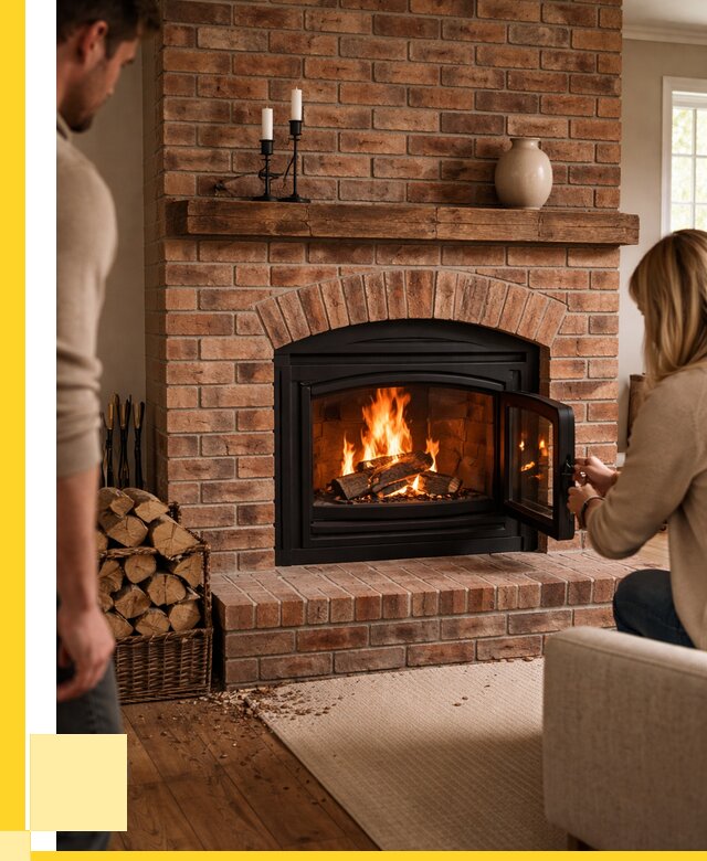 Кирпичные камины под ключ в Кисловодске от 160410 р. | ЭриданКсл