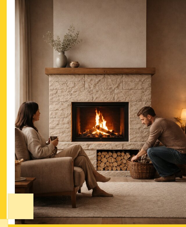 Камины для дома в Кисловодске под ключ от 160410 р. | ЭриданКсл