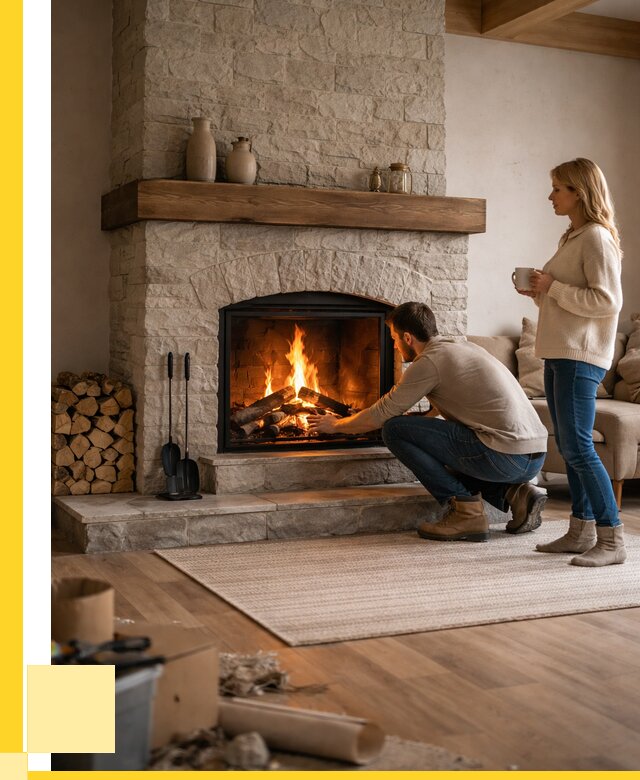 Камины для загородного дома в Кисловодске от 374290 р., ЭриданКсл