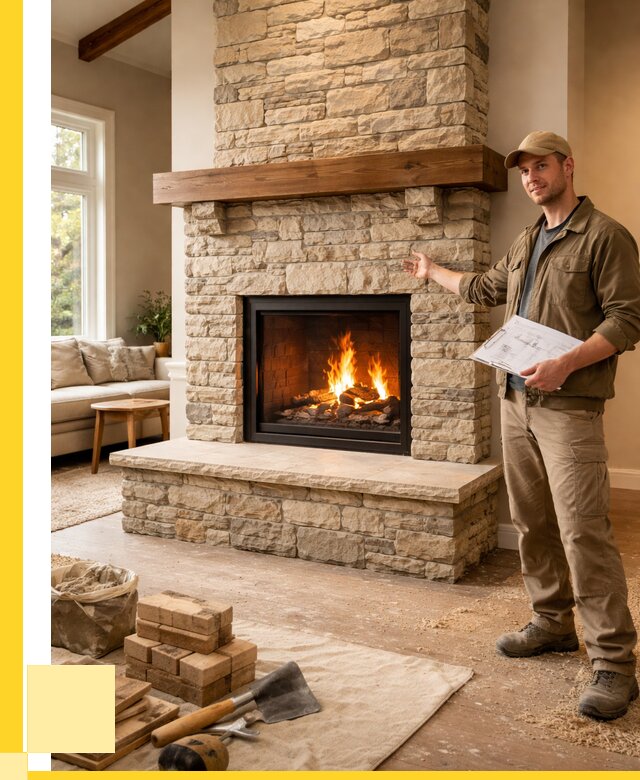 Камины под ключ в Кисловодске от 192492 р. | ЭриданКсл — установка