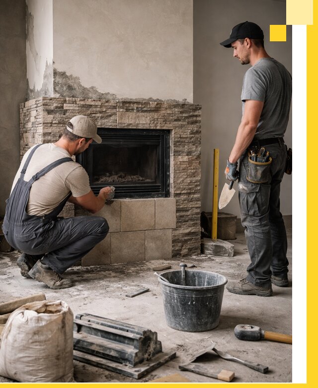 Камины под ключ в Кисловодске: проект, изготовление и монтаж