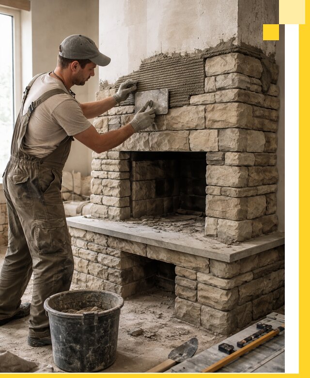 Строительство каминов под ключ в Кисловодске от проектирования до монтажа