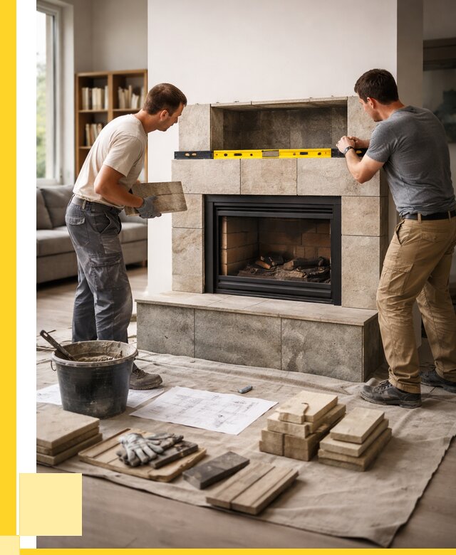 Монтаж каминов и установка в Кисловодске от 48123 р. | ЭриданКсл