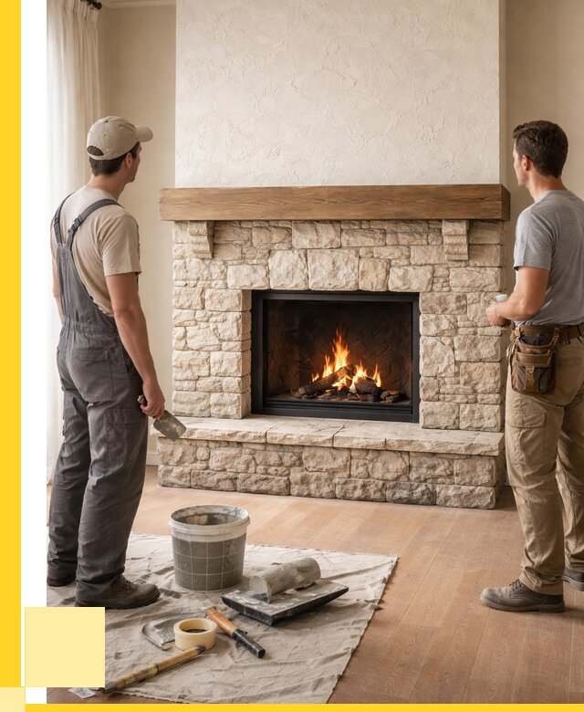 Отделка каминов в Кисловодске от 6951 р. под ключ | ЭриданКсл