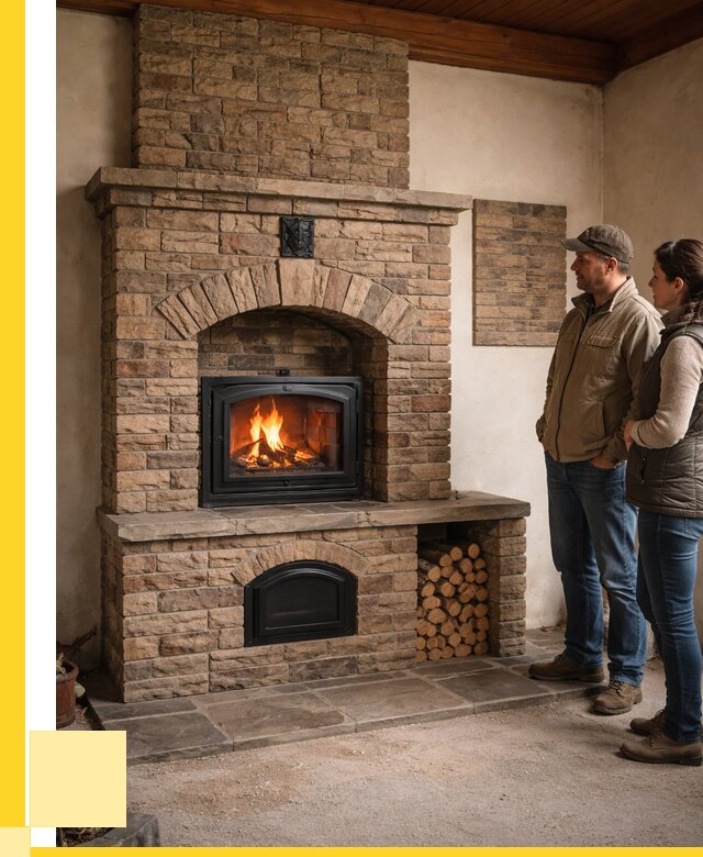 Кирпичная печь под ключ в Кисловодске от 160410 р. | ЭриданКсл