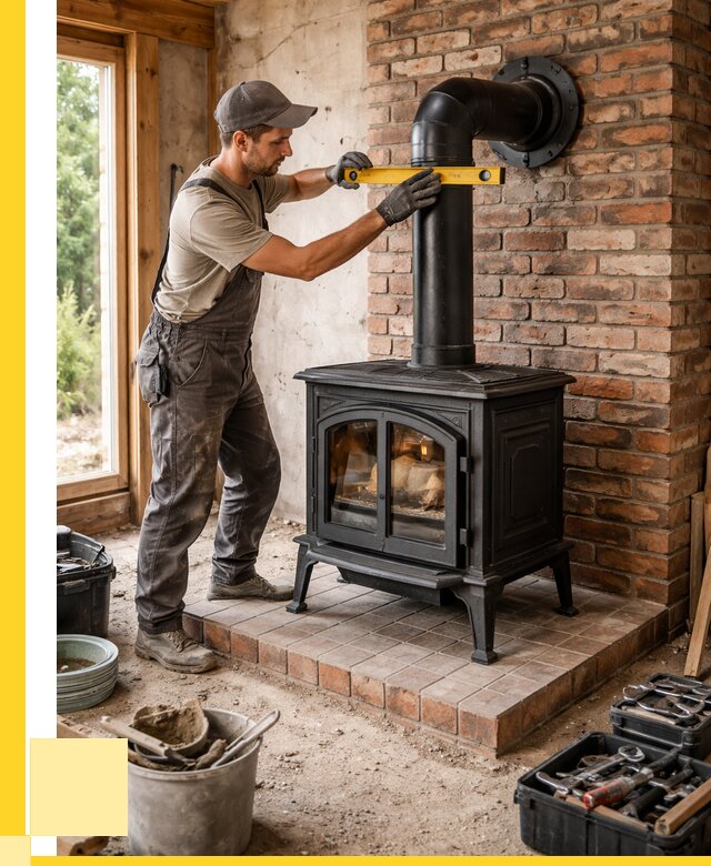 Монтаж печей установка банной печи в Кисловодске от 16041 р. | ЭриданКсл