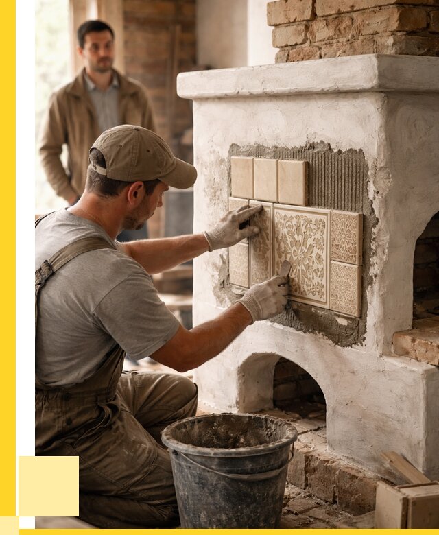 Отделка печей и банных печей в Кисловодске от 37429 р. | ЭриданКсл