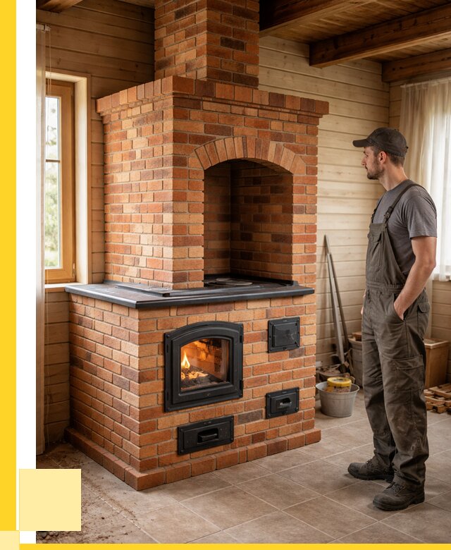 Кирпичные печи в Кисловодске: купить от 160410 р. | ЭриданКсл
