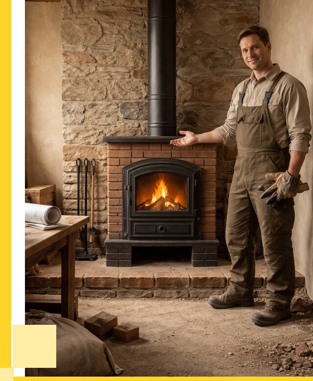 Печи отопительные из кирпича в Кисловодске от 85552 р., ЭриданКсл