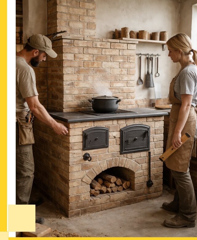 Варочно отопительные печи в Кисловодске от 96246 р. | ЭриданКсл