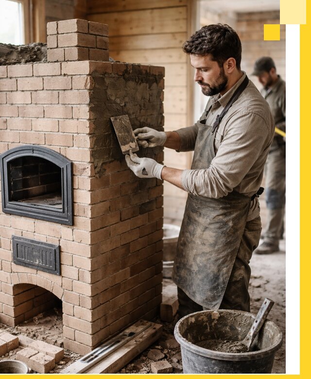 Изготовление и установка печей-шведок под ключ в Кисловодске