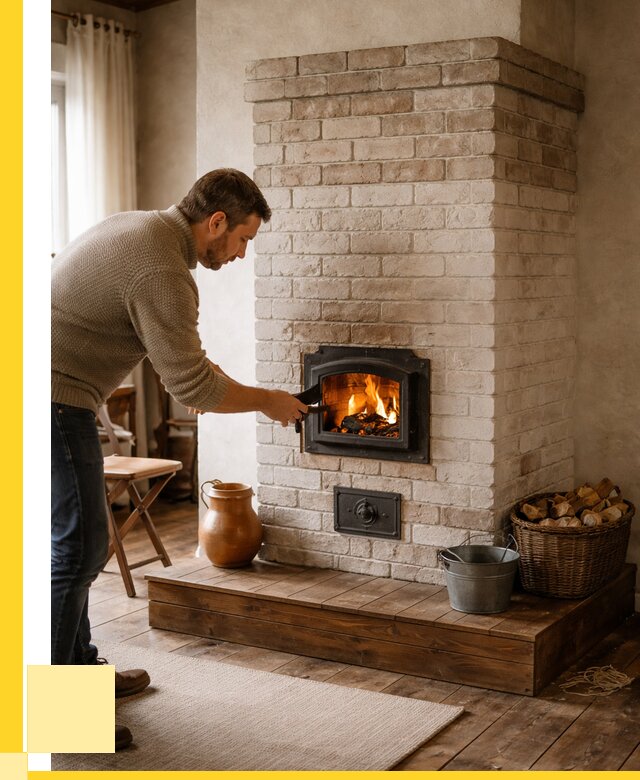 Печь голландка из кирпича в Кисловодске от 90899 р. | ЭриданКсл