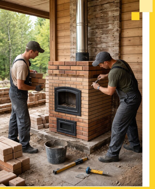 Производство и установка дачных печей под ключ в Кисловодске
