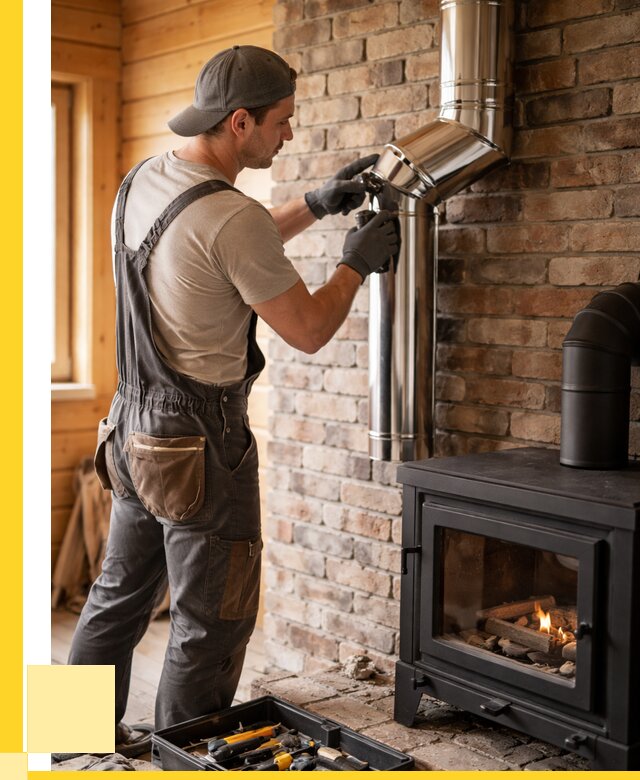 Монтаж дымоходов для печей в Кисловодске от 8021 р. | ЭриданКсл