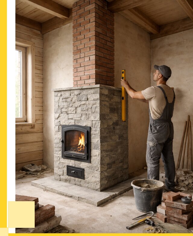 Печи и дымоходы под ключ в Кисловодске от 48123 р., ЭриданКсл