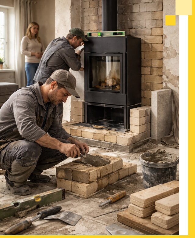 Печи и камины под ключ: проект, установка в Кисловодске