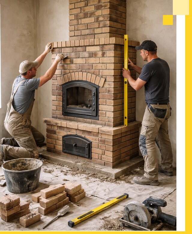 Продажа и установка печей и каминов для дома под ключ в Кисловодске