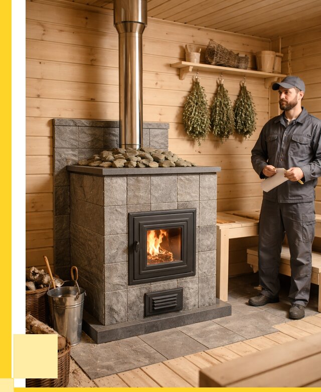 Печи для бани под ключ в Кисловодске от 128328 р. | ЭриданКсл