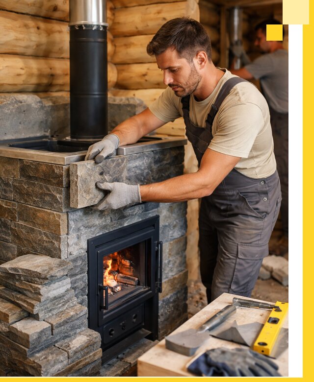 Печи для бани под ключ в Кисловодске: изготовление и монтаж