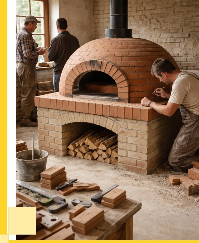 Помпейская печь дровяная для пиццы в Кисловодске | ЭриданКсл от 213880 р.