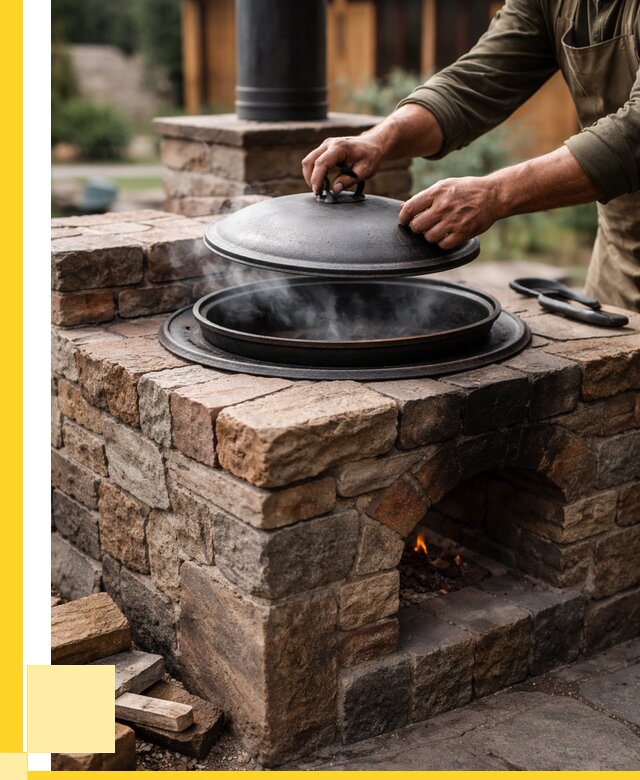 Печи для казана в Кисловодске по цене от 19249 р. | ЭриданКсл