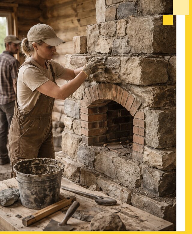 Каменные печи на заказ и монтаж в Кисловодске, долговечные решения