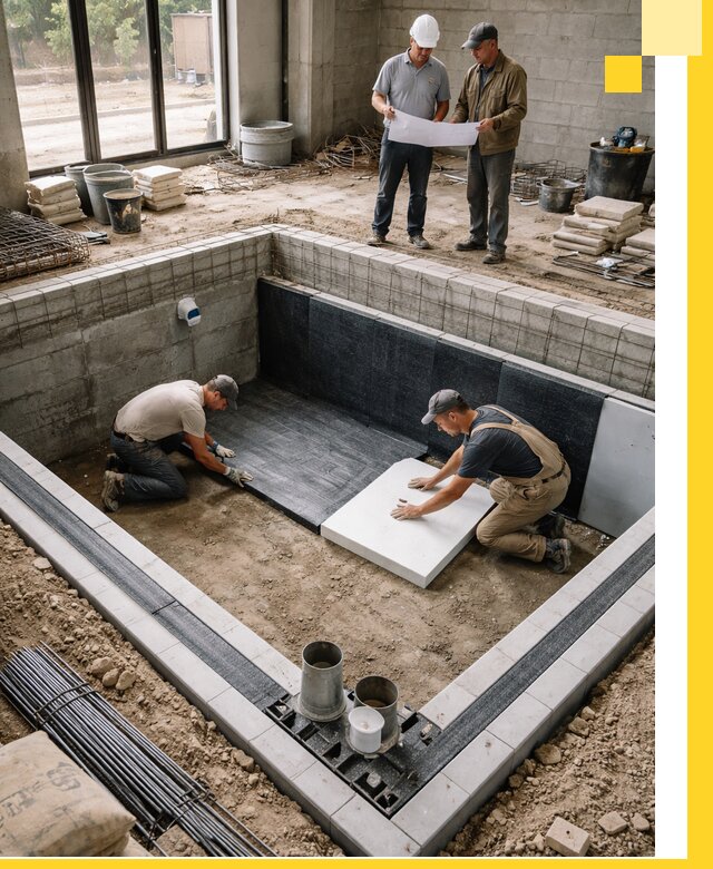 Проекты частных и общественных бассейнов под ключ в Кисловодске