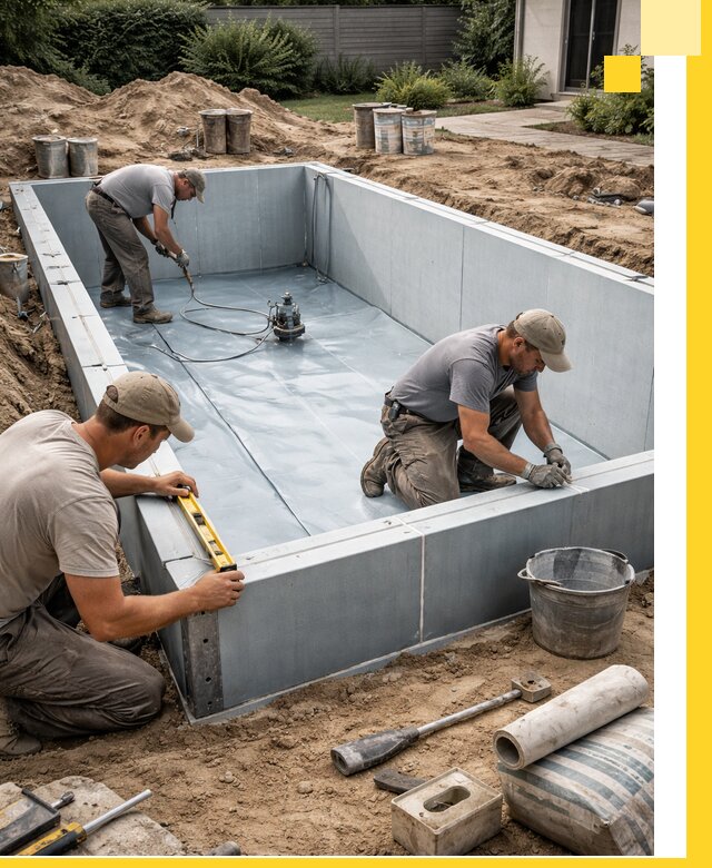 Профессиональный монтаж бассейнов под ключ в Кисловодске с гарантией