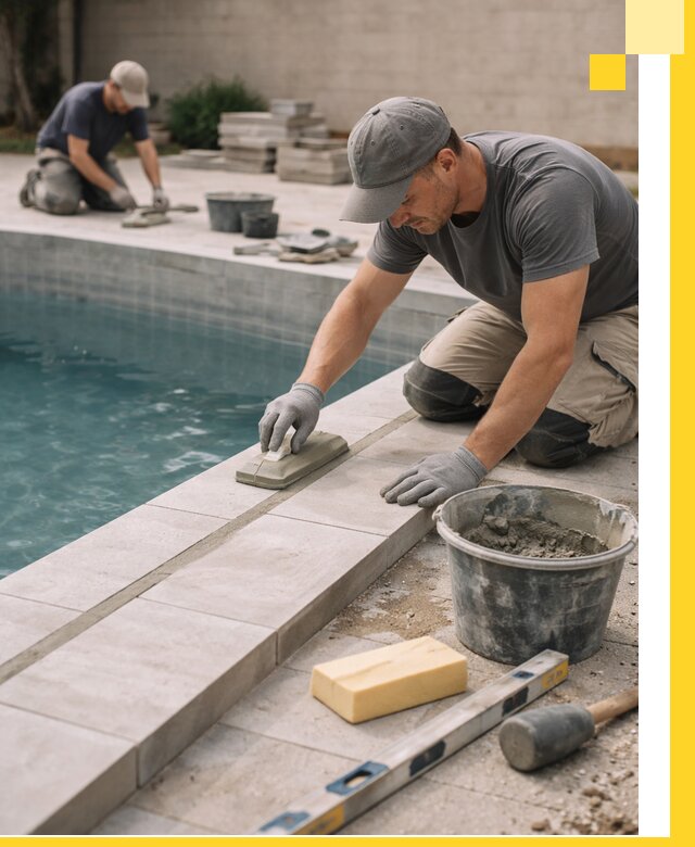 Отделка бассейнов в Кисловодске: декоративная отделка и гидроизоляция