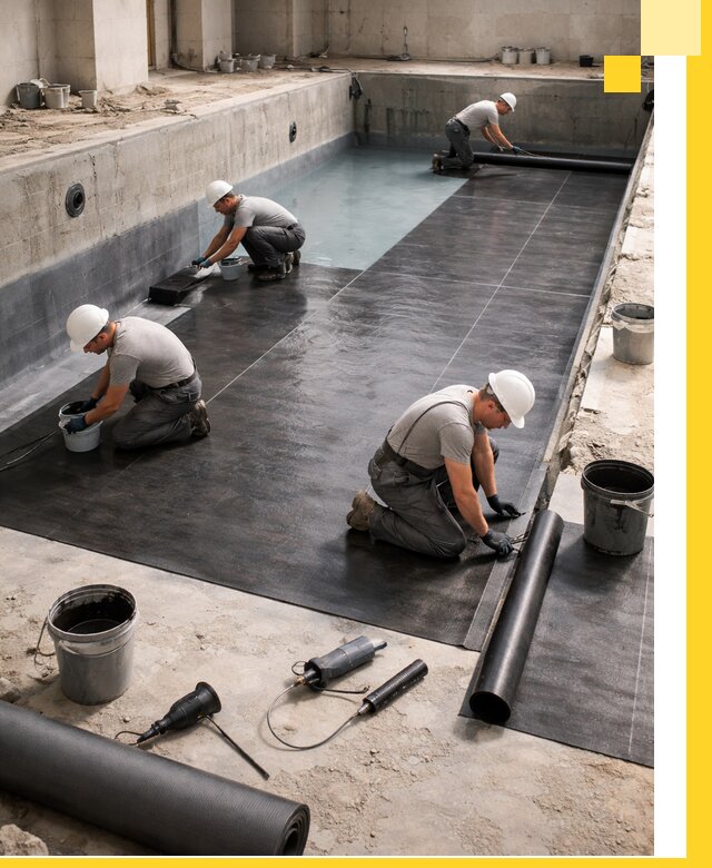 Профессиональная гидроизоляция бассейнов и чаш в Кисловодске под ключ