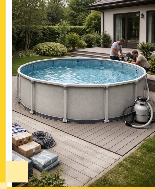 Купить каркасные бассейны в Кисловодске от 48123 р. | ЭриданКсл