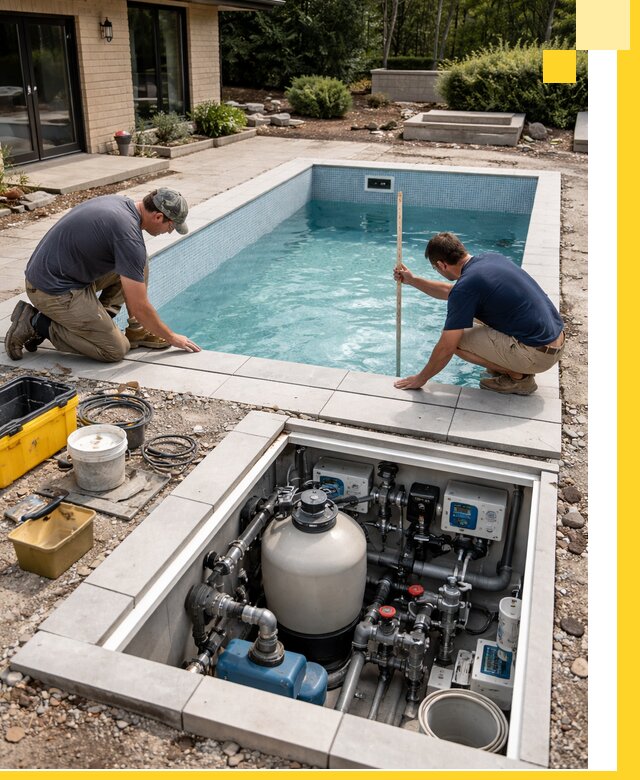 Строительство качественных домашних бассейнов под ключ в Кисловодске