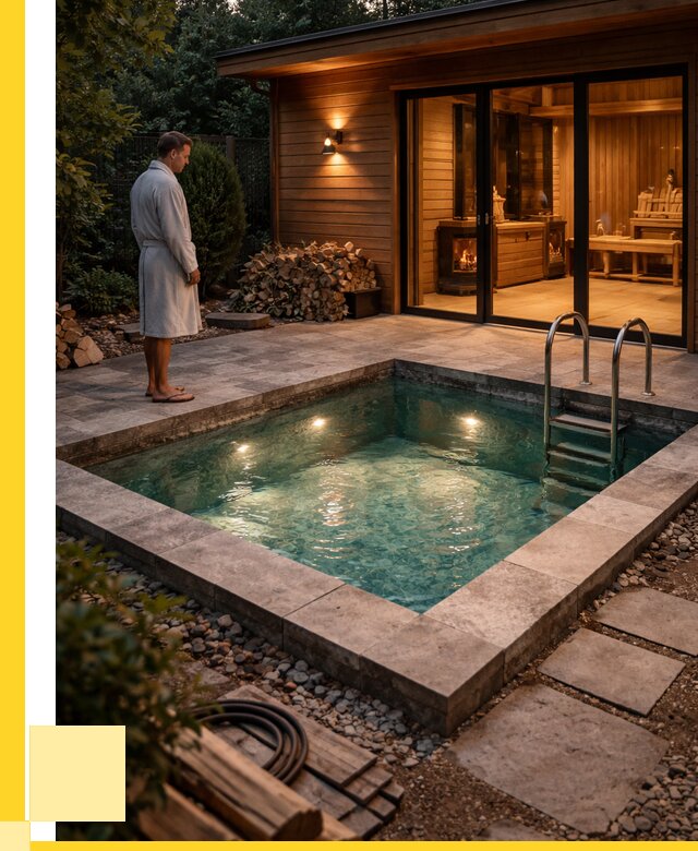 Бани с бассейном под ключ в Кисловодске от 101593 р. | ЭриданКсл