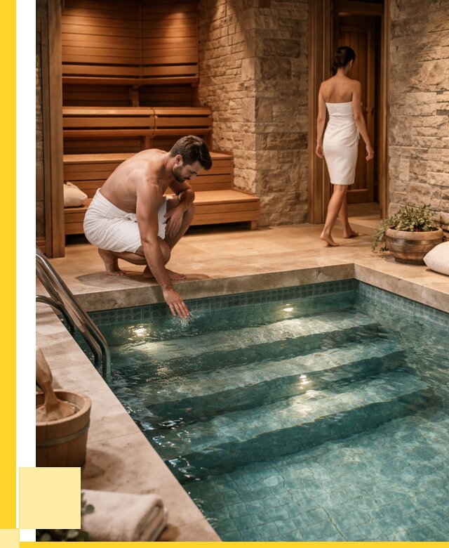 Сауна с бассейном под ключ в Кисловодске от 128328 р., ЭриданКсл