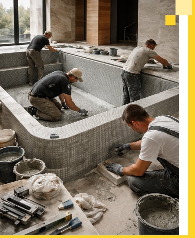 Строительство и установка СПА бассейнов под ключ в Кисловодске