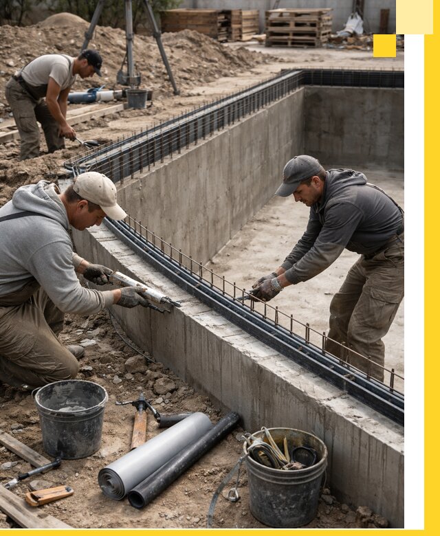 Качественный монтаж чаши бассейна в Кисловодске под ключ с гарантией