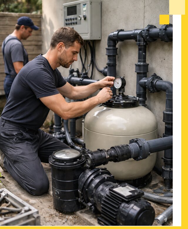 Поставка и монтаж фильтровального оборудования для бассейнов в Кисловодске