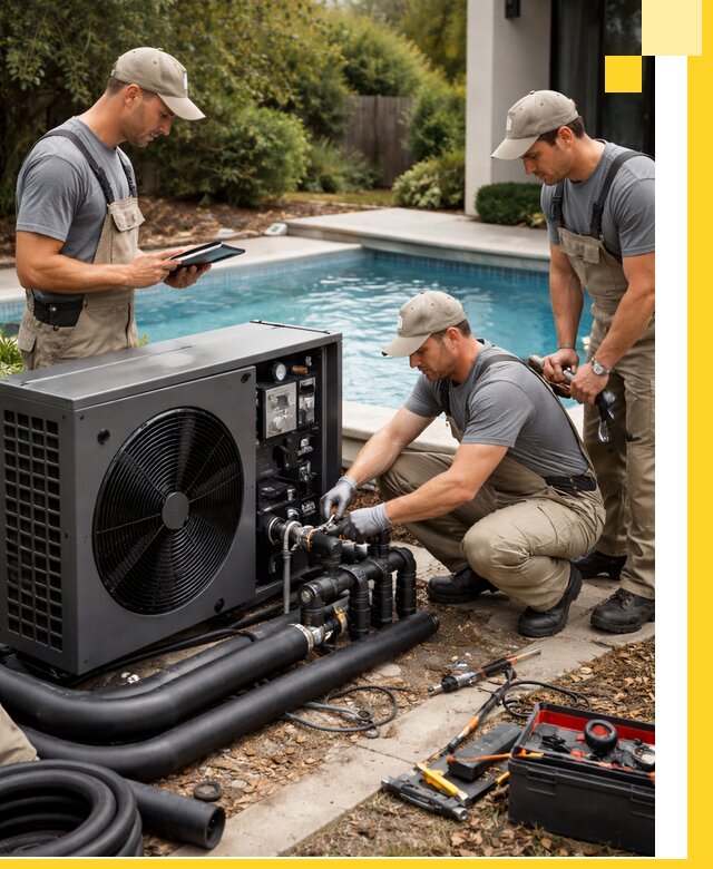 Проектирование и установка тепловых насосов для бассейнов в Кисловодске