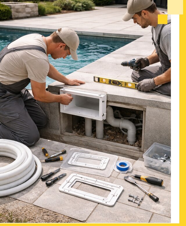 Поставка и установка скиммеров для бассейнов в Кисловодске