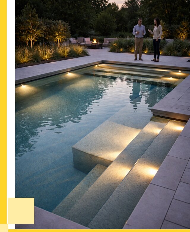 Освещение бассейнов в Кисловодске под ключ от 26735 р. | ЭриданКсл