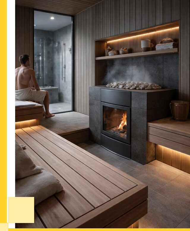 Проект сауны в частном доме в Кисловодске от 37429 р. | ЭриданКсл