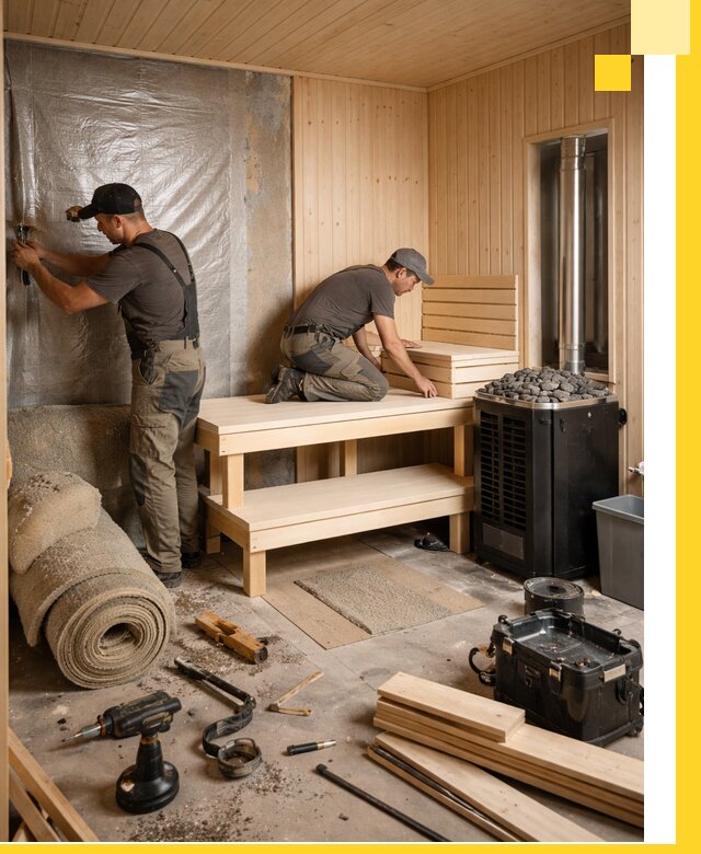 Проекты саун под ключ в Кисловодске дизайн и строительство