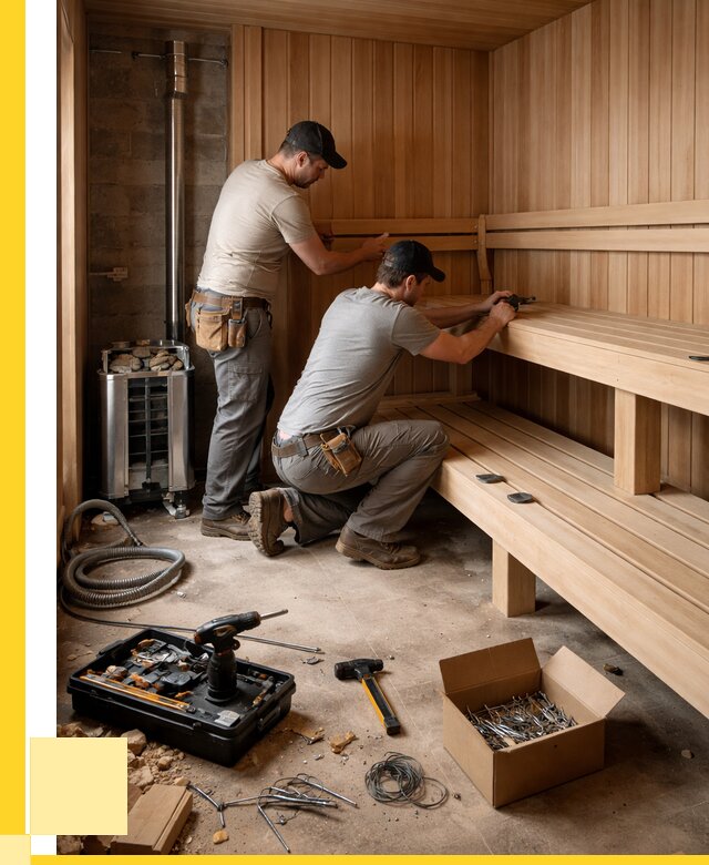 Монтаж саун под ключ в Кисловодске от 128328 р. | ЭриданКсл