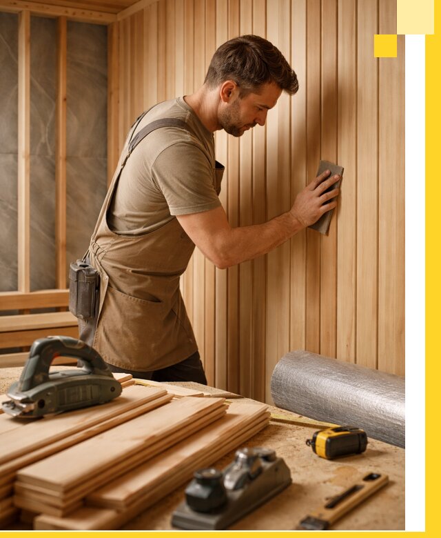 Профессиональная отделка саун и парных под ключ в Кисловодске