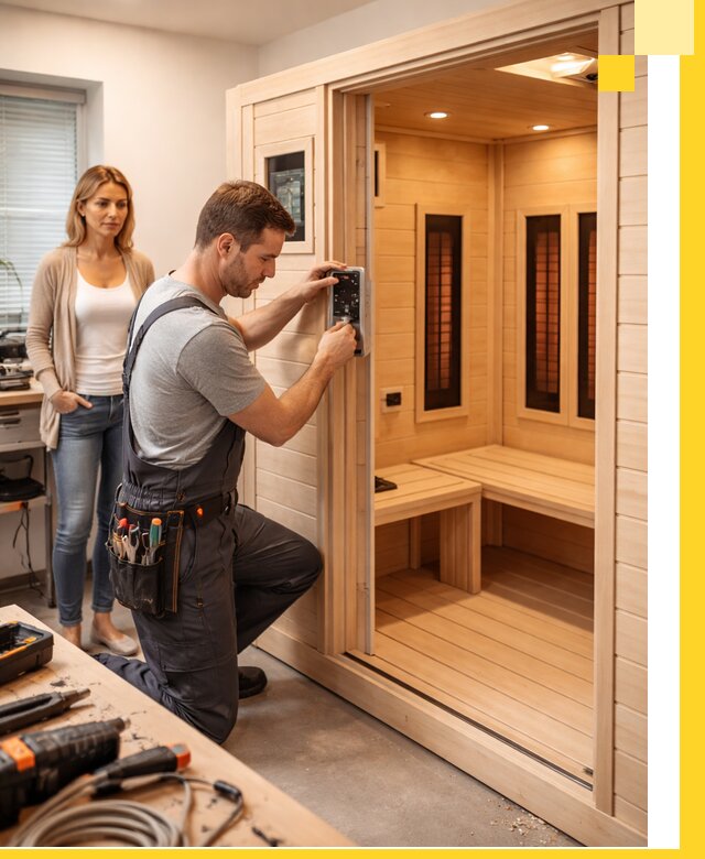 Инфракрасные сауны под ключ в Кисловодске продажа и установка